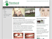 Tablet Screenshot of fibrebond.co.uk