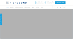 Desktop Screenshot of fibrebond.com